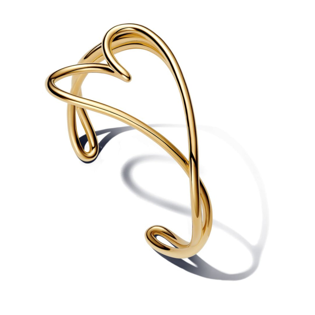 T Bar Pandora Essence Heart Pandora Essence Organically Shaped