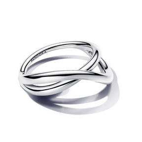 Pandora Essence Organically Shaped Infinity sormus, hopea, 193318C00