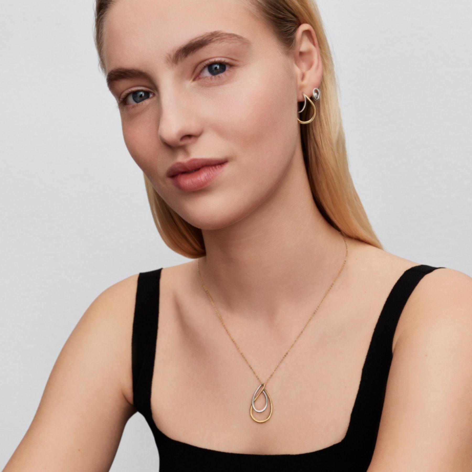 Pandora Essence Organically Shaped Oval & Treated Freshwater Cultured Pearl korvakorut, hopeaa, 293295C01