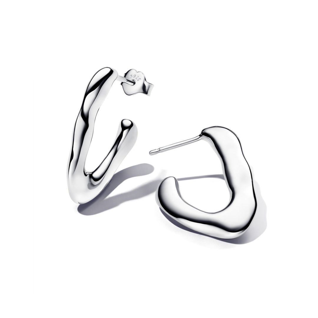 Pandora Essence Organically V-shaped Open rengaskorvakorut, hopea, 293290C00
