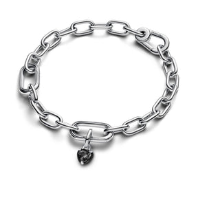 Pandora ME Black Chakra Heart Mini hela, hopea, 793042C01