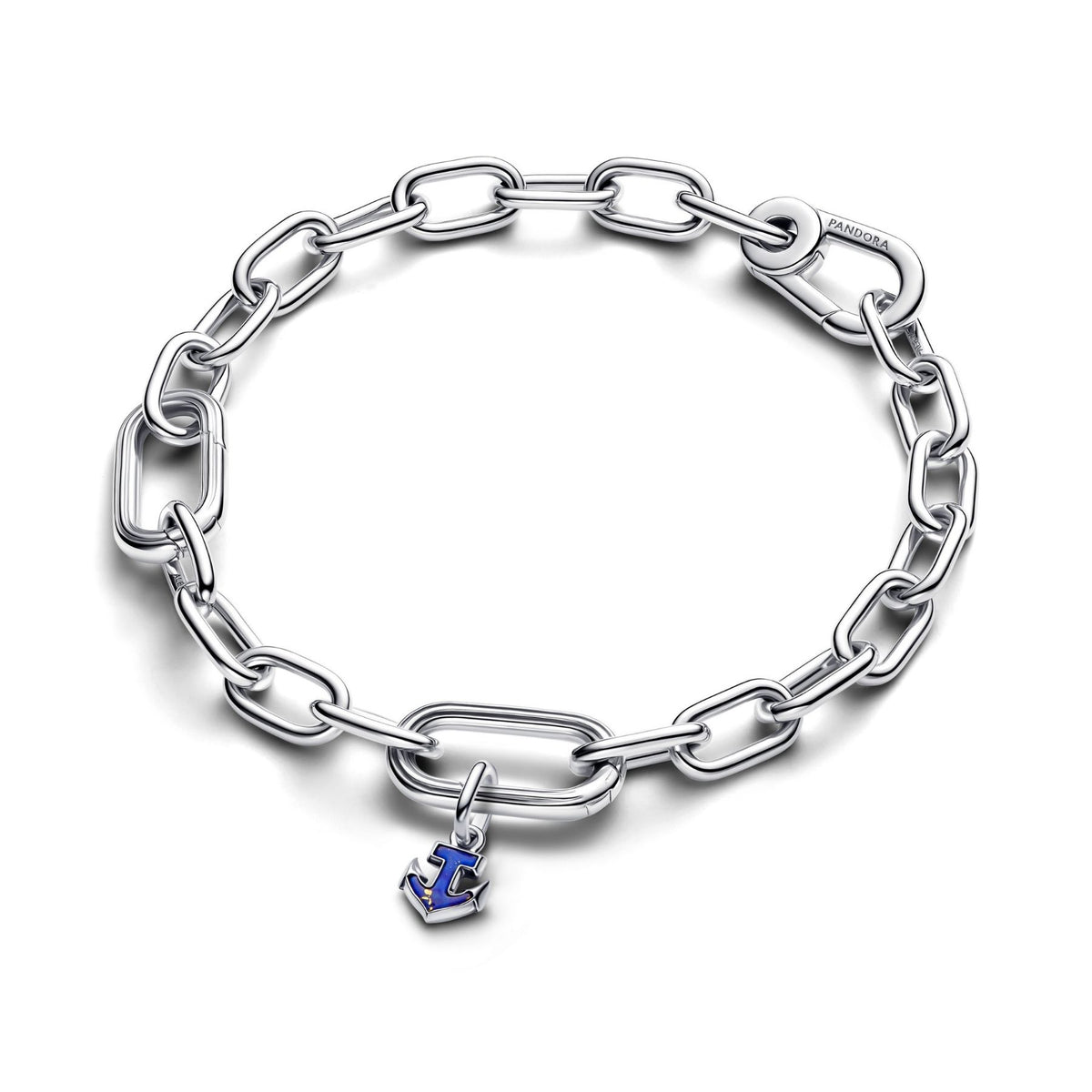 Pandora ME Blue Anchor Mini Dangle hela, hopeaa, 794610C01