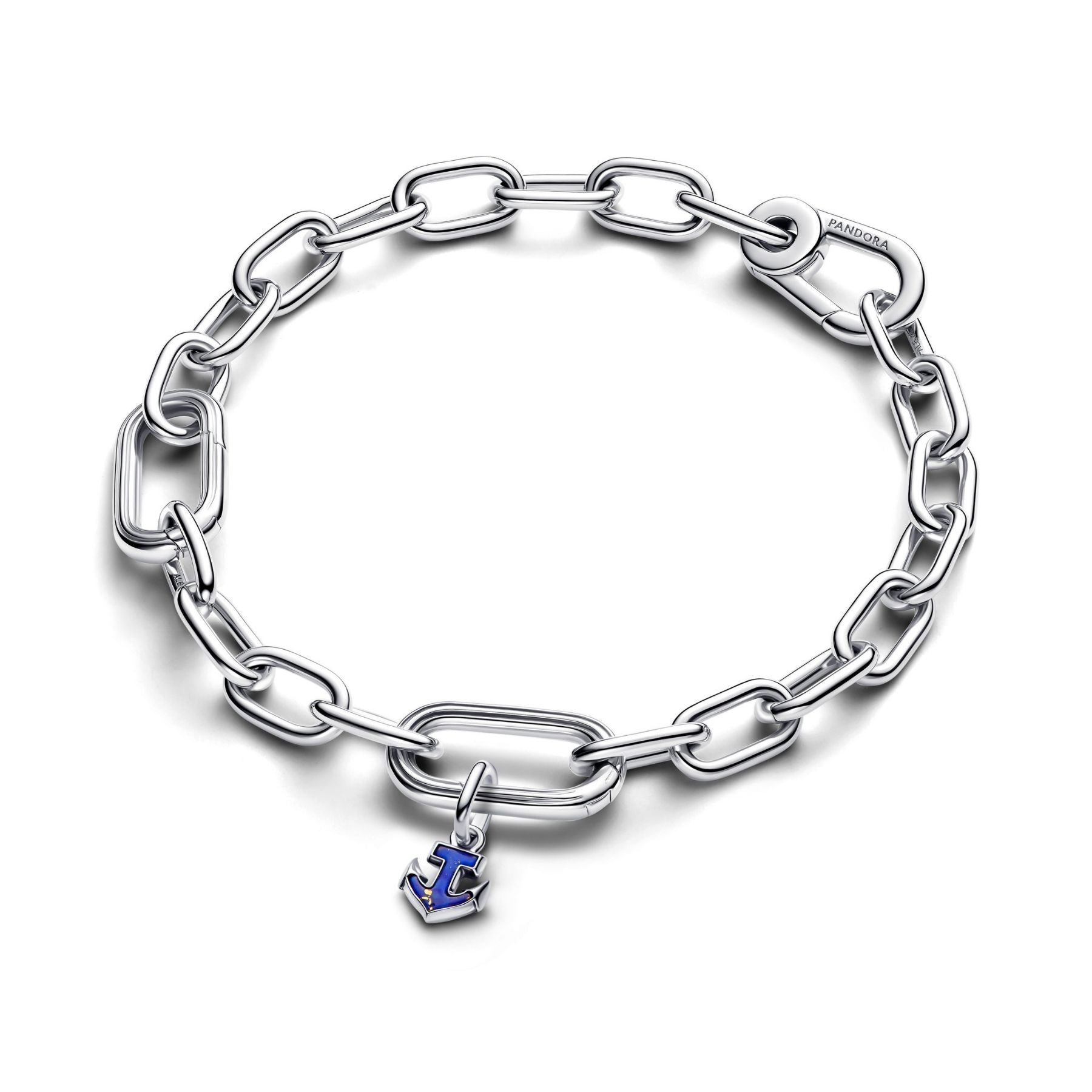 Pandora ME Blue Anchor Mini Dangle hela, hopeaa, 794610C01