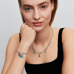 Pandora ME Blue Star Mini Dangle hela, hopeaa, 794613C01