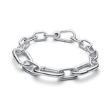 Pandora ME Bold Link Chain rannekoru, hopea, 593854C00