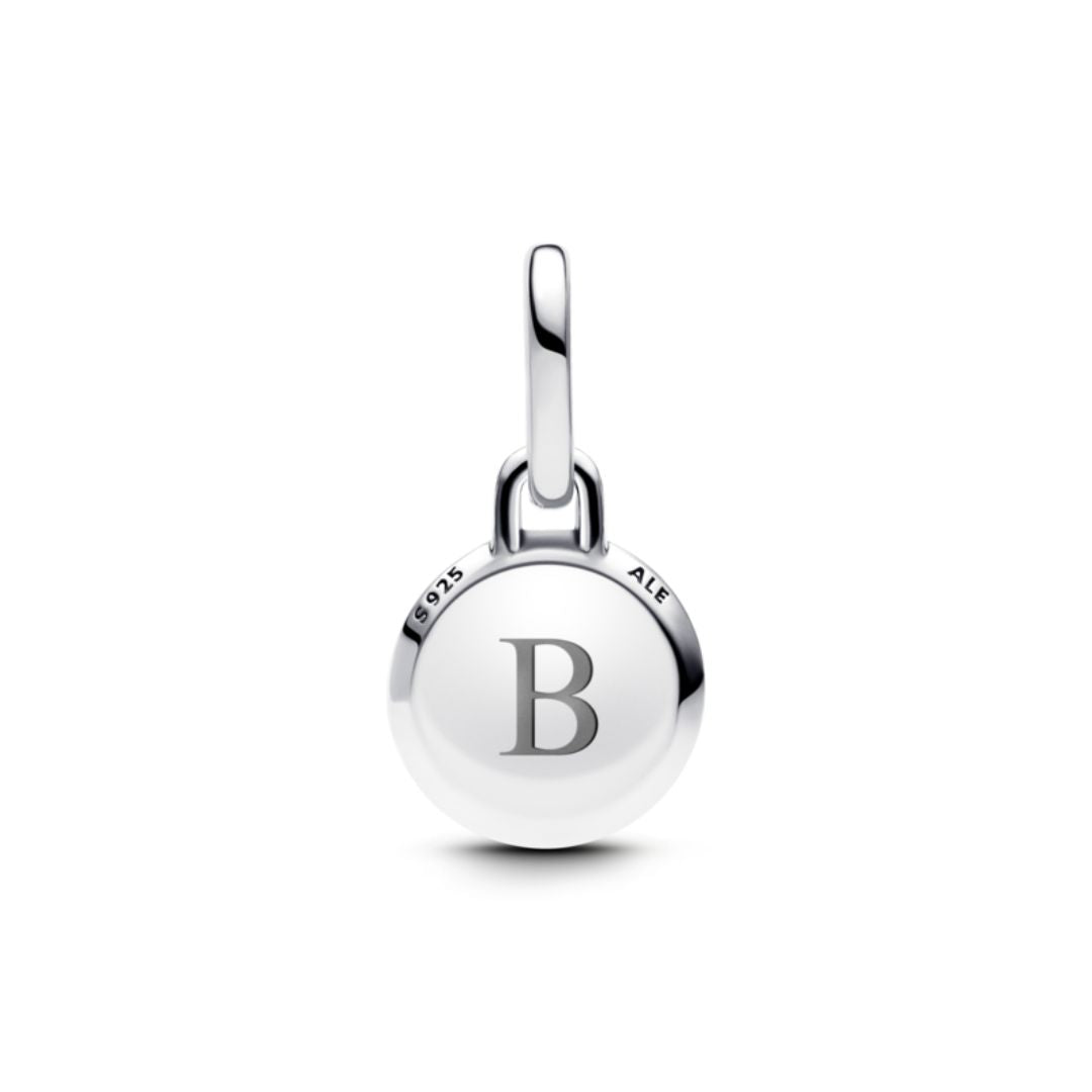 Pandora ME Engravable Evil Eye Murano Glass Mini hela, hopea, 793693C00