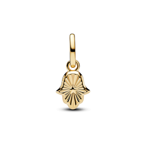 Pandora ME Green Hamsa Hand Mini hela, kullattu, 764612C01