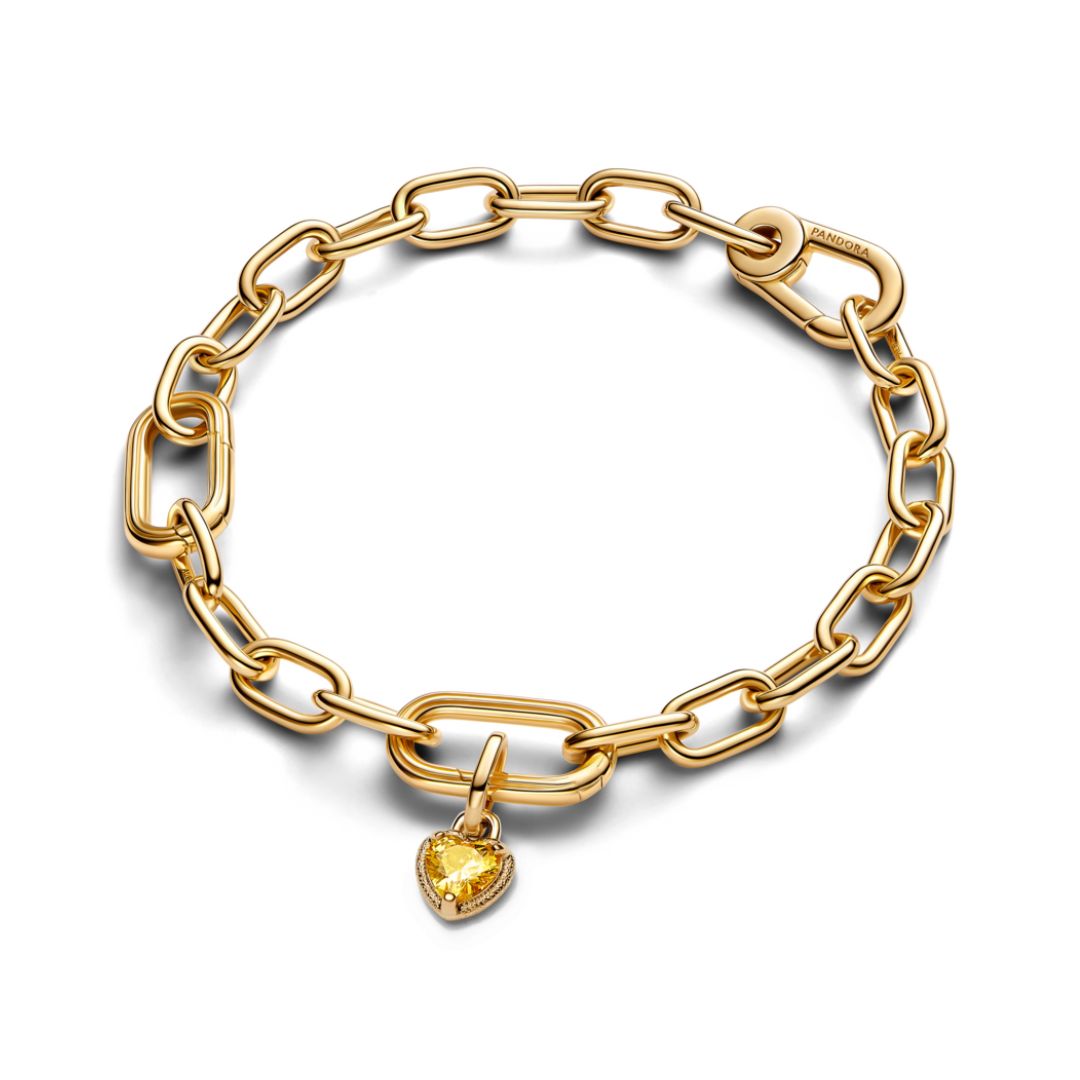 Pandora ME Heart Mini hela, hopea, 763862C01