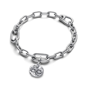 Pandora ME Infinity Snake Medallion hela, hopea, 793976C01