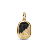 Pandora ME Owl Medallion hela, keltakullattu, 764805C01