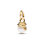 Pandora ME Snake Pearlescent Mini hela, keltakullattu, 763375C01