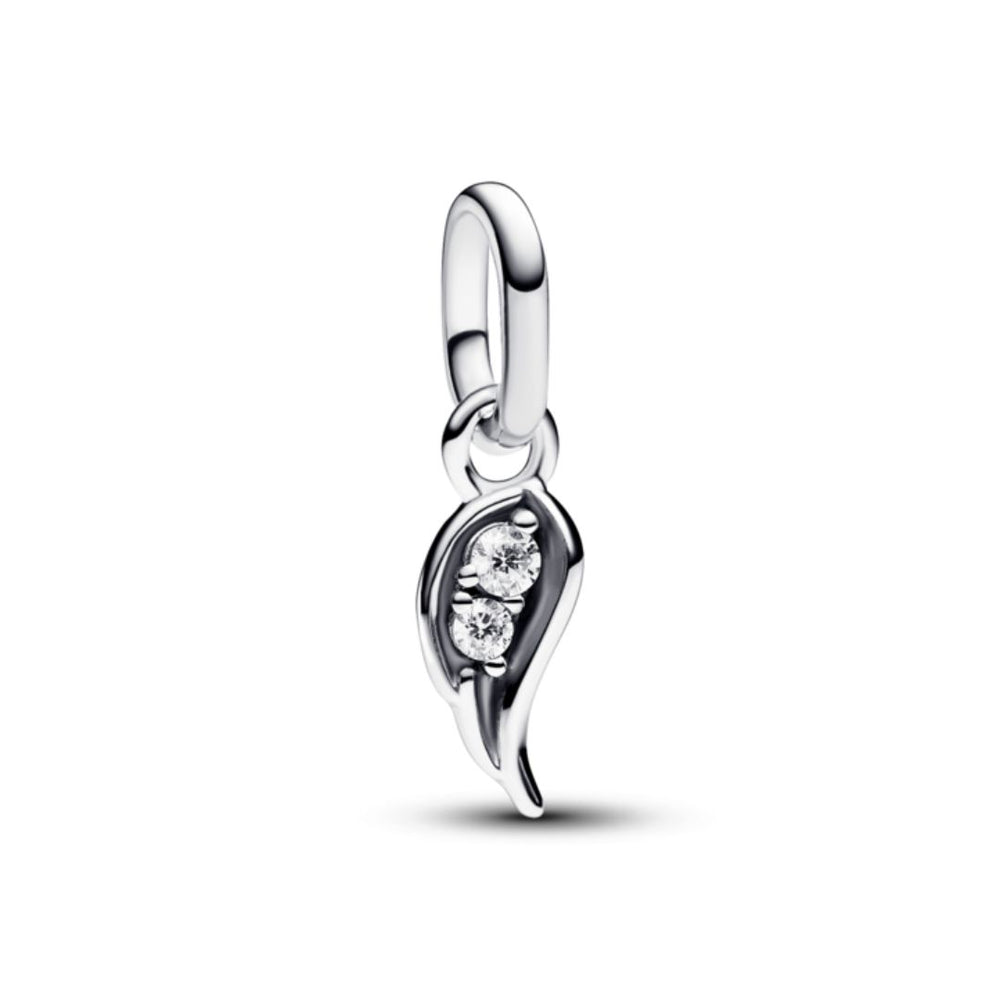 Pandora ME Sparkling Angel Wing Mini charm, silver, 793041C01