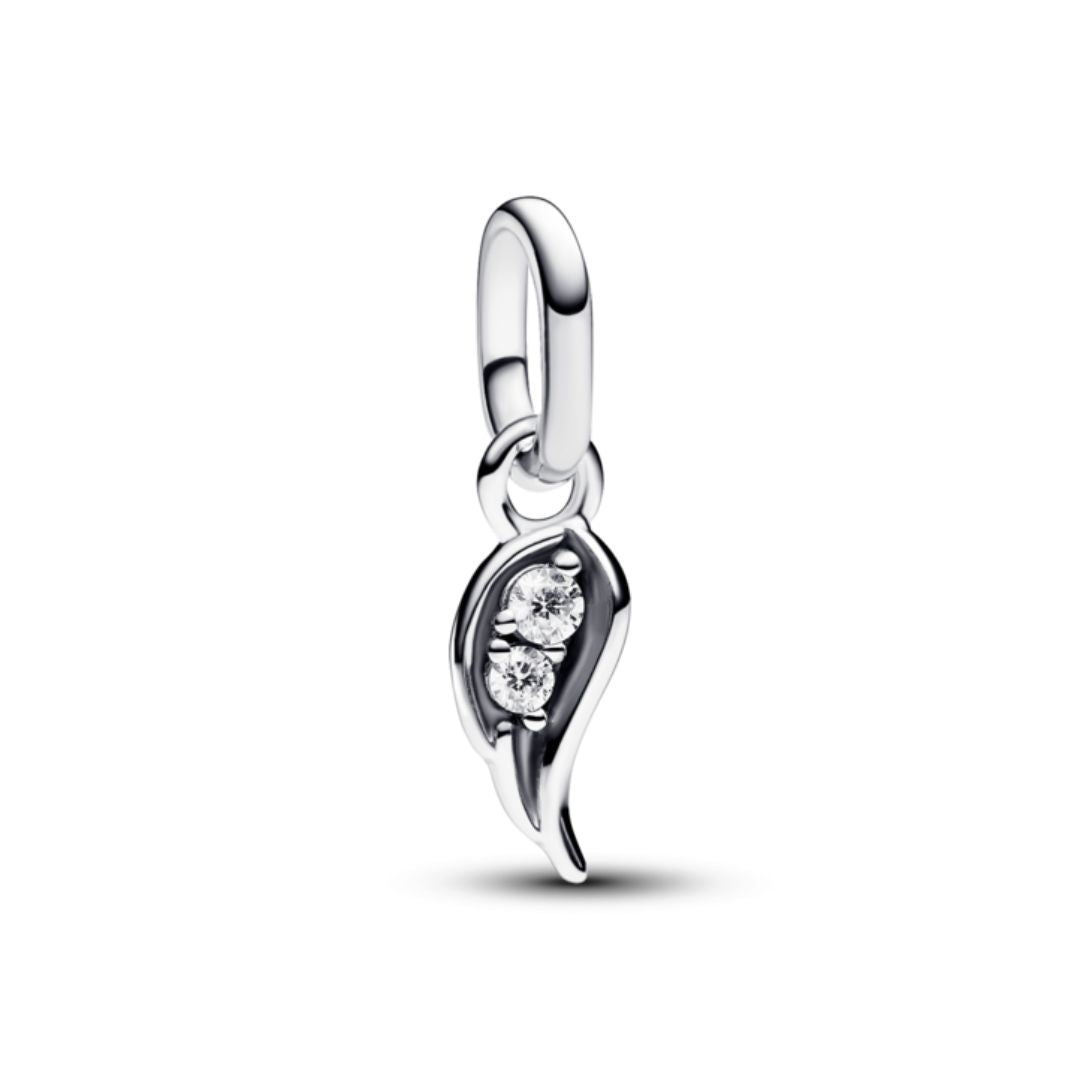Pandora ME Sparkling Angel Wing Mini hela, hopea, 793041C01
