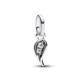 Pandora ME Sparkling Angel Wing Mini hela, hopea, 793041C01