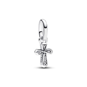 Pandora ME Sparkling Cross Mini hela, hopea, 793044C01