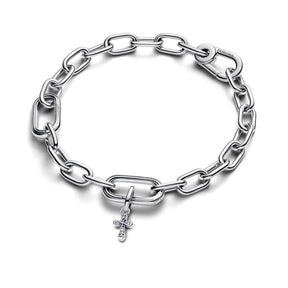 Pandora ME Sparkling Cross Mini hela, hopea, 793044C01
