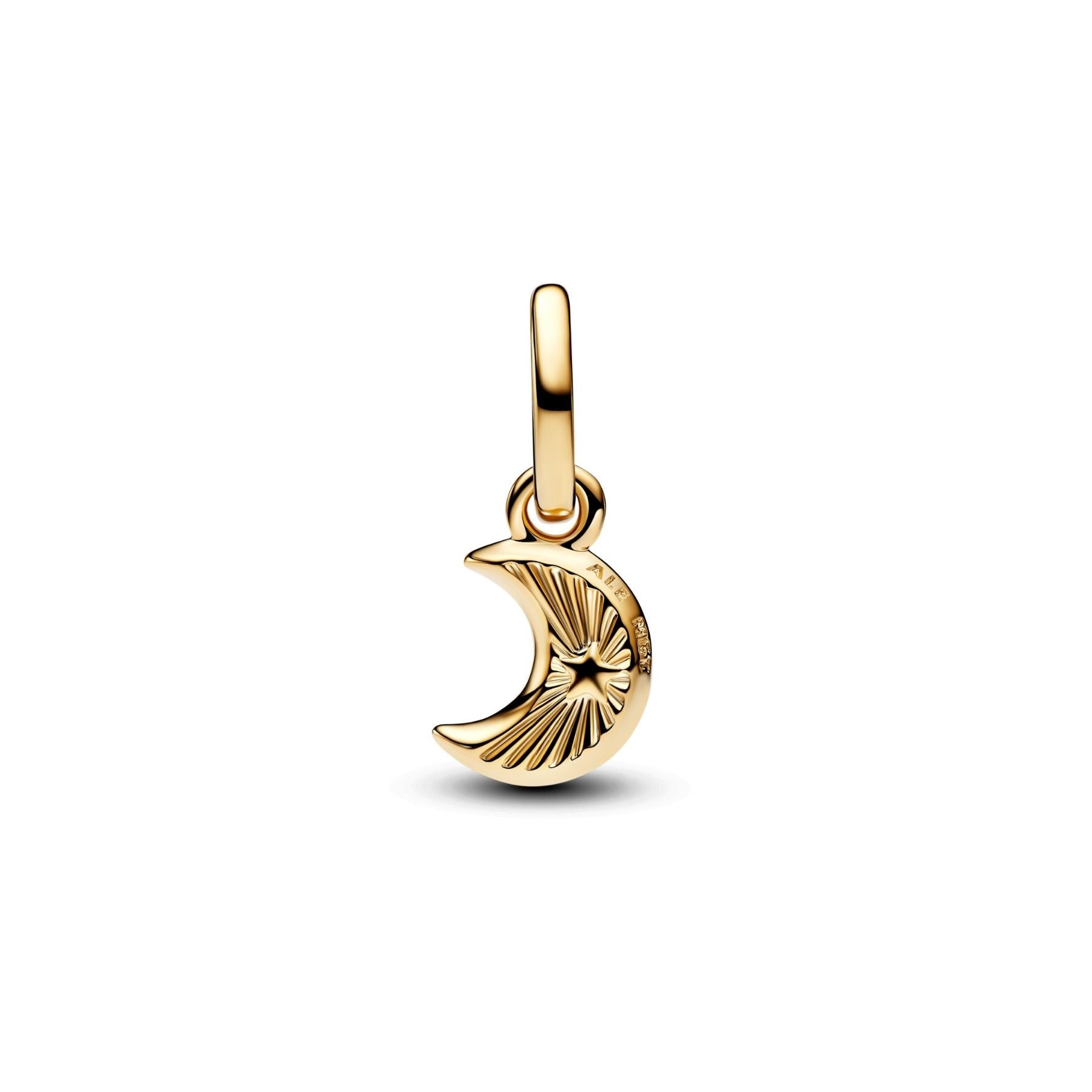 Pandora ME White Crescent Moon Mini hela, kullattu, 764614C01