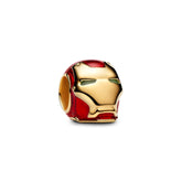 Pandora Marvel Iron Man Helmet hela, hopea, 764213C01