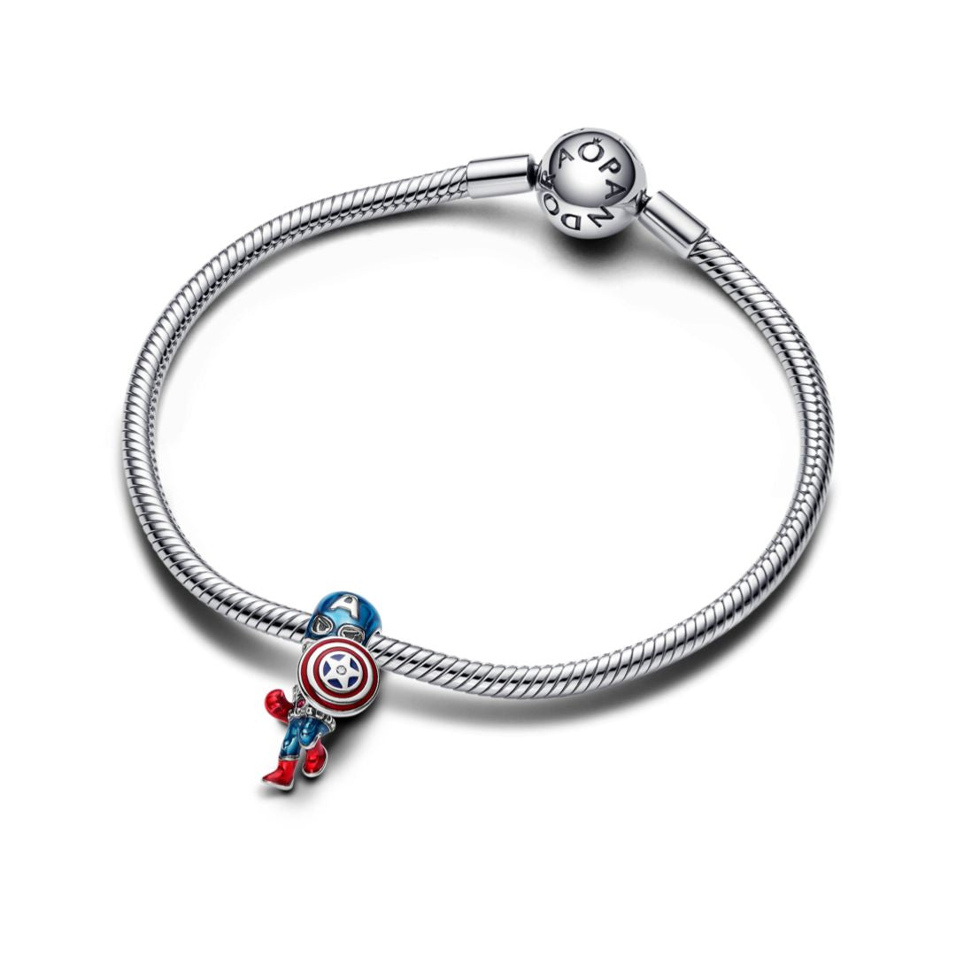 Pandora Marvel The Avengers Captain America hela, hopea, 793129C01