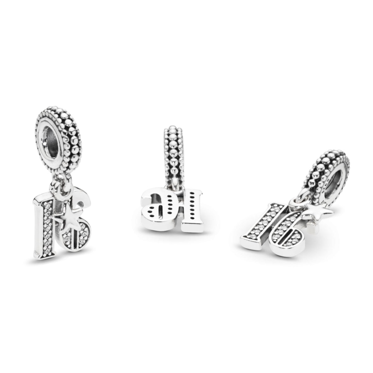 Pandora Moments 16th Celebration hela, hopea, 797261CZ