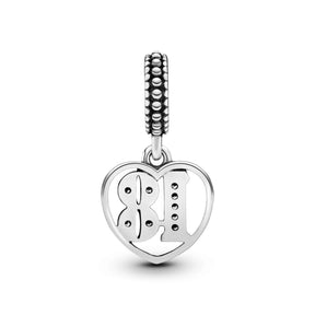 Pandora Moments 18th Celebration hela, hopea, 797262CZ