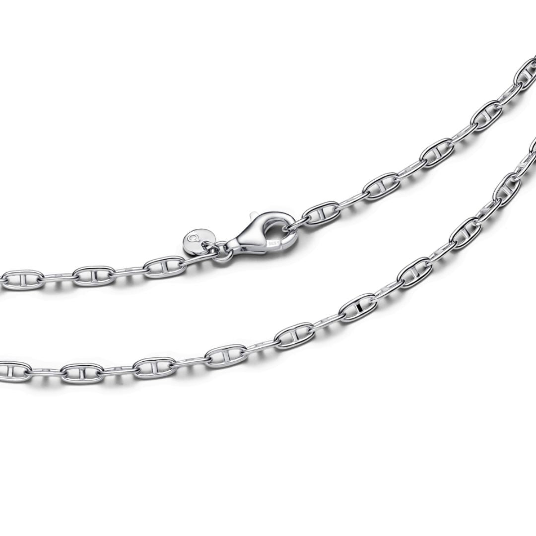 Pandora Moments Anchor Chain kaulakoru, hopea, 393899C00-55
