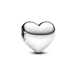 Pandora Moments Be Love Engravable Large Heart hela, hopea, 793440C00