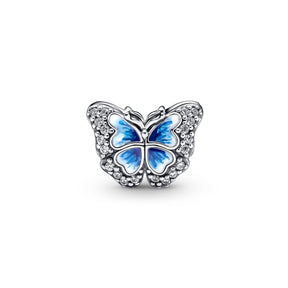 Pandora Moments Blue Butterfly Sparkling hela, hopea, 790761C01