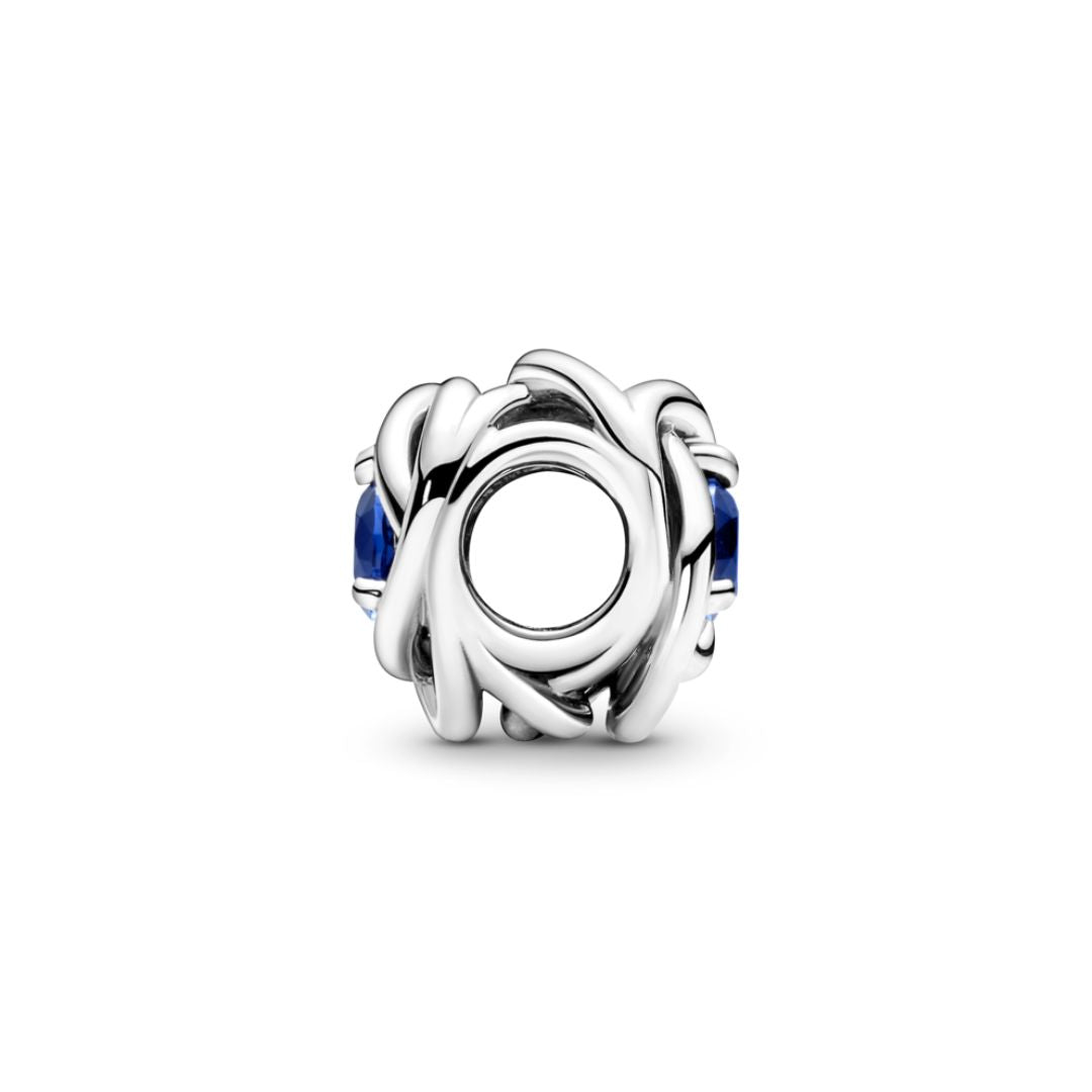 Pandora Moments Blue Eternity Circle hela, hopea, 790065C07