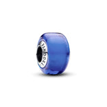 Pandora Moments Blue Mini Murano Glass hela, hopea, 793105C00