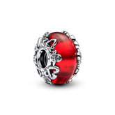 Pandora Moments Christmas Magic Murano Glass hela, hopea, 793597C00