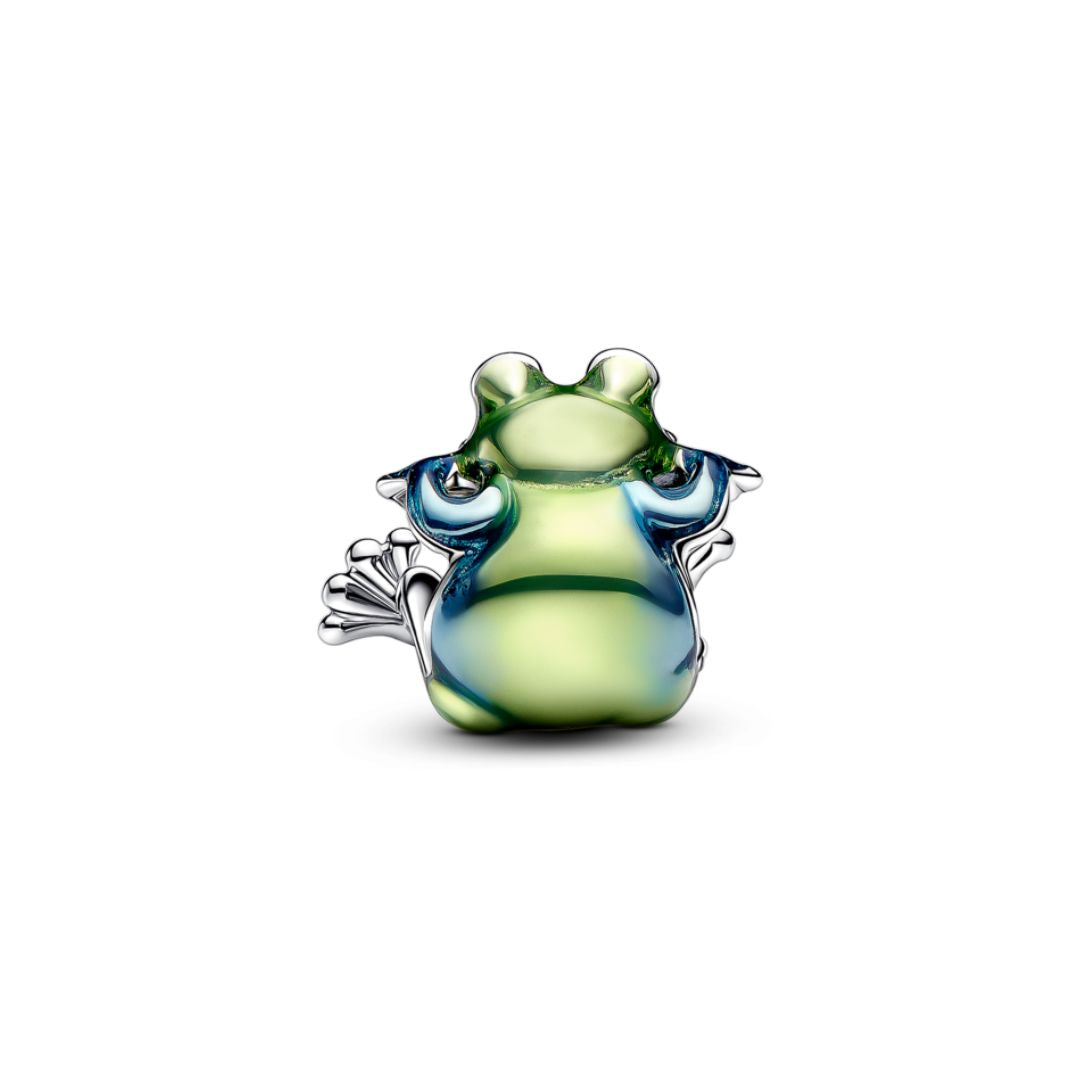 Pandora Moments Climbing Frog Charm, Silver, 793342C01