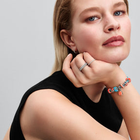 Pandora Moments Colourful Starfish Mini hela, hopea, 793817C01