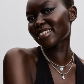 Pandora Moments Crescent Moon Double hela, hopea, 794272C01