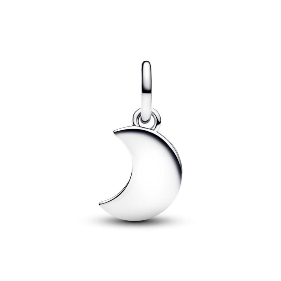 Pandora Moments Crescent Moon Double Charm, Silver, 794272C01