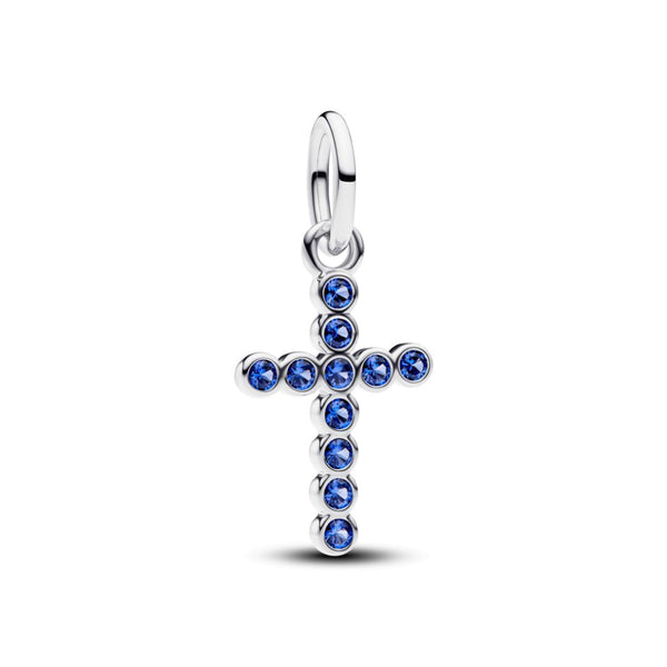 Pandora Moments Cross Charm, Silver, 794063C01
