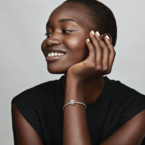 Pandora Moments Daughter Love hela, hopea, 791726PCZ