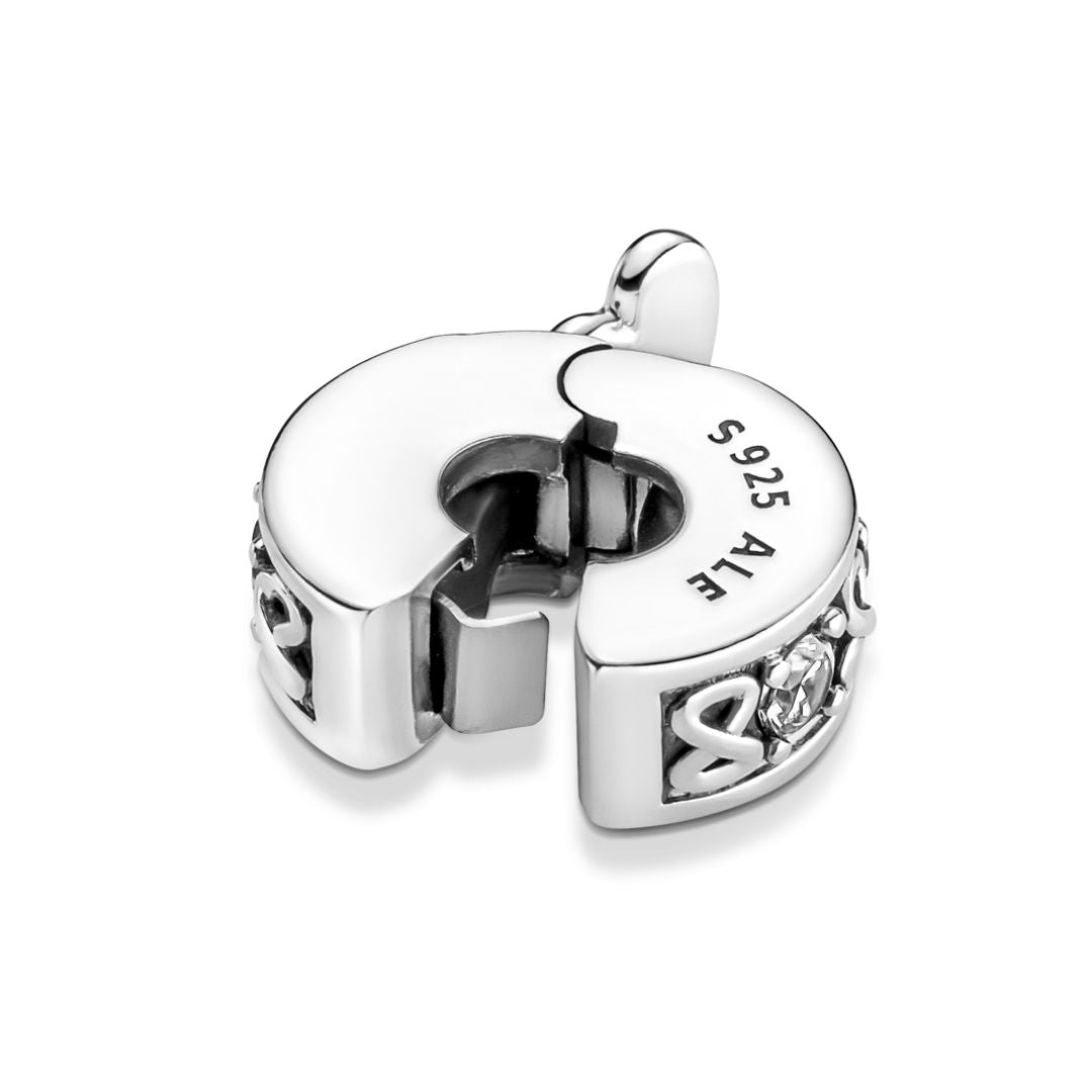 Pandora Moments Family Always lukkopala, hopea, 791151C01