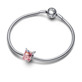 Pandora Moments Flying Unicorn Pig hela, hopea, 792573C01