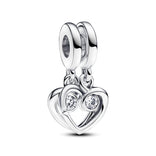 Pandora Moments Forever & Always jaettava hela, hopea, 793232C01