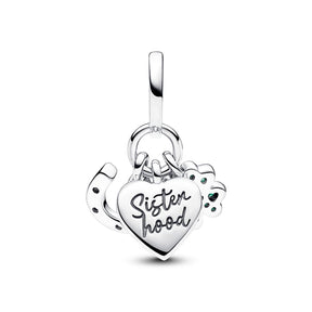 Pandora Moments Four Leaf Clover, Heart and Horseshoe Triple hela, hopea, 792755C01