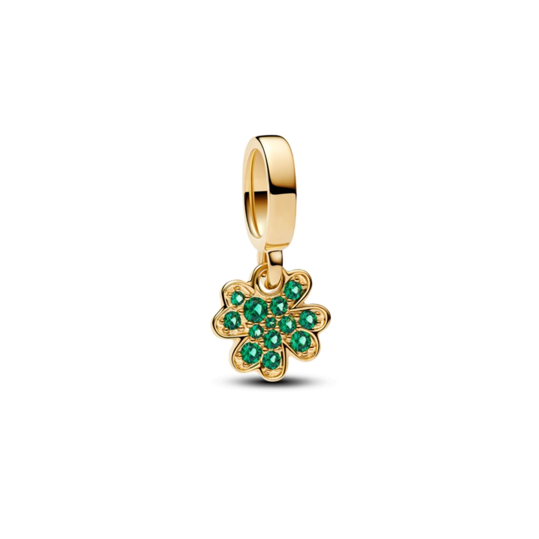 Pandora Moments Four-Leaf Clover Charm, Gold Plated, 762751C01