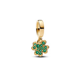 Pandora Moments Four Leaf Clover hela, keltakullattu, 762751C01