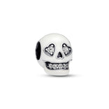 Pandora Moments Glow-in-the-dark Sparkling Skull hela, hopea, 792811C01