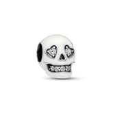 Pandora Moments Glow-in-the-dark Sparkling Skull hela, hopea, 792811C01
