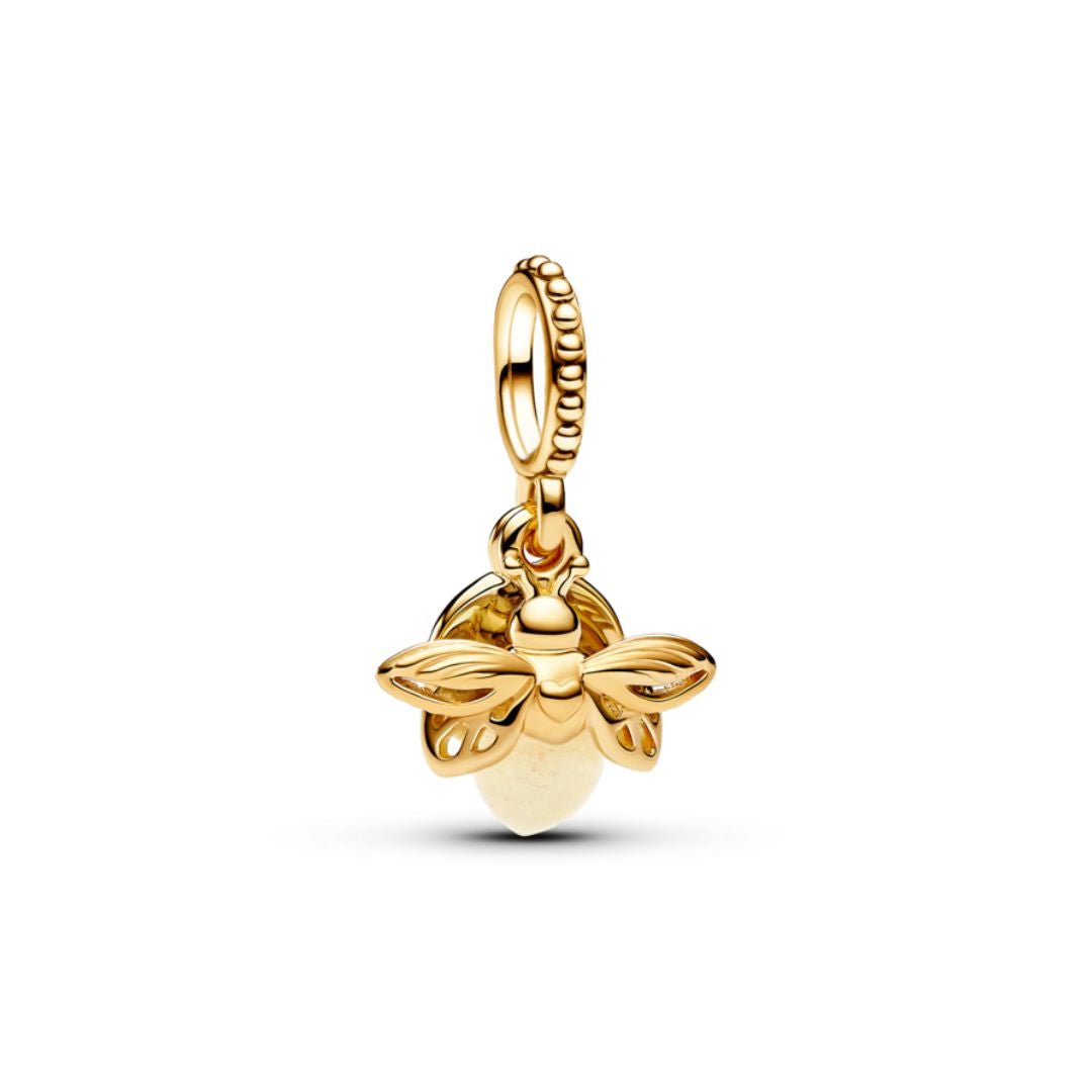 Pandora Moments Glow-in-the-dark Firefly hela, keltakullattu, 769352C01