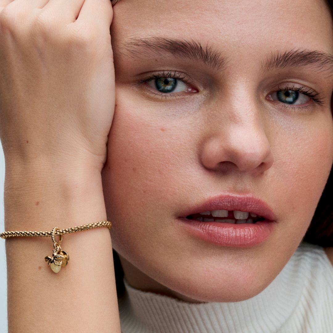 Pandora Moments Glow-in-the-dark Firefly hela, keltakullattu, 769352C01