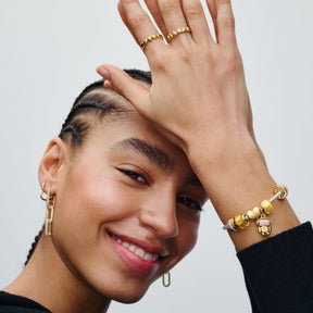 Pandora Moments Golden Mini Murano Glass hela hopea 793353C00