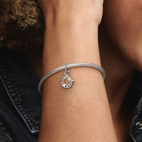 Pandora Moments Good Luck Horseshoe hela, hopea, 799157C01