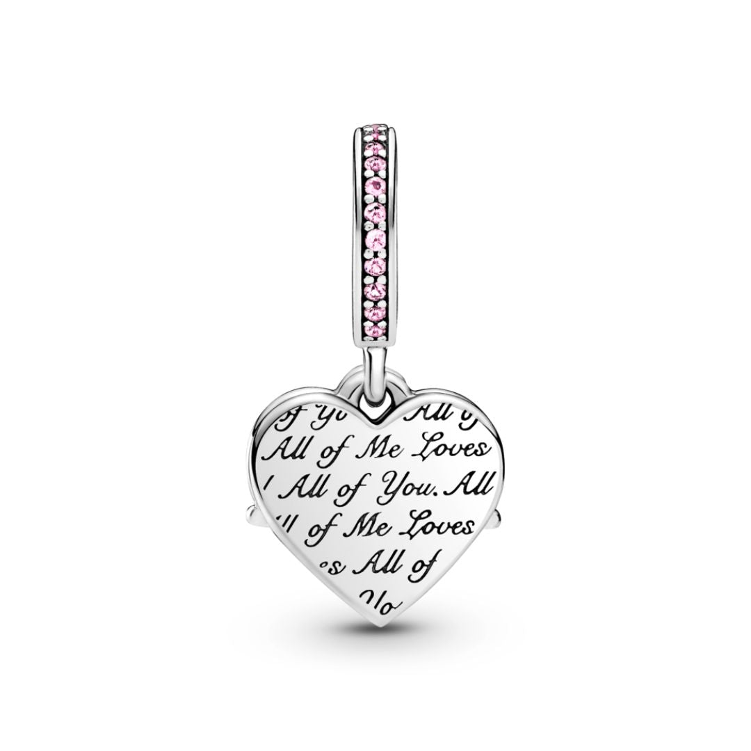 Pandora Moments Heart & Mom hela, hopea, 799402C01